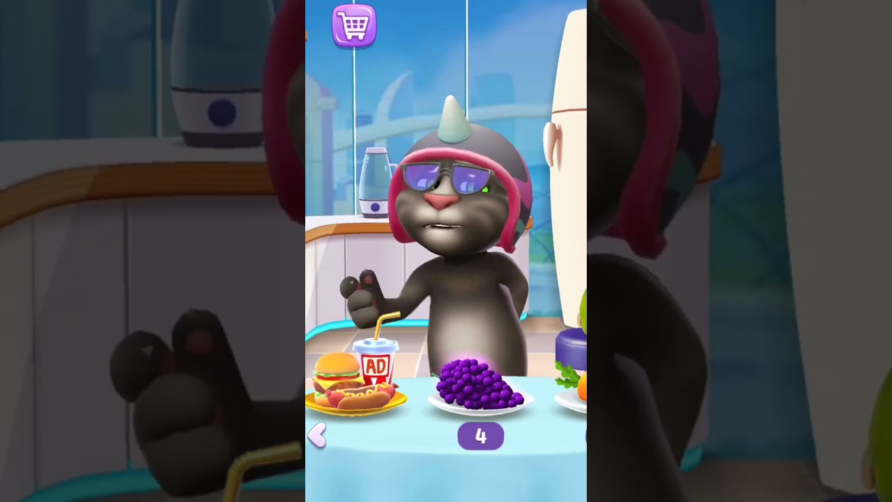 Talking tom //cute friend 
