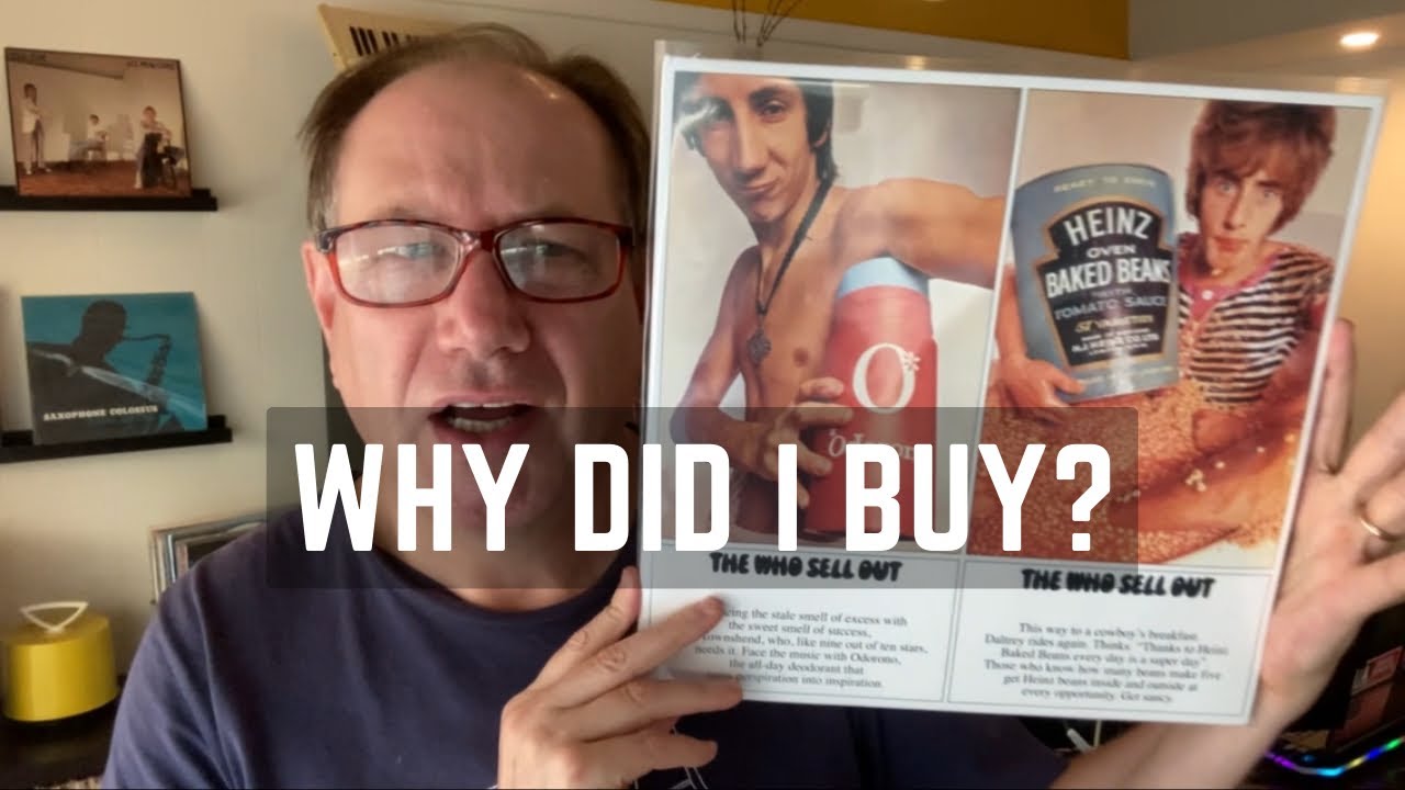 Buying records and CDs for the wrong reasons.