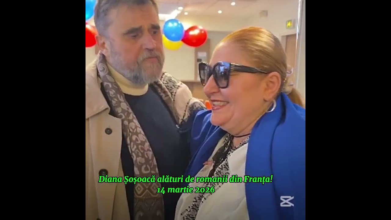 Diana Șoșoacă alături de rom&acirc;nii din Franța!14martie 2026![prima parte]