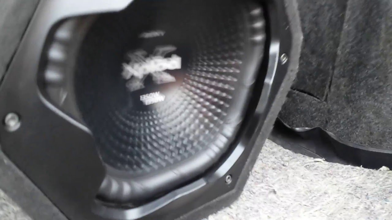Sony Xplod XS-GTX121LT в ФИ и усилитель Supra TBS-A4350 или как играет сабвуфер за 2000 рублей!