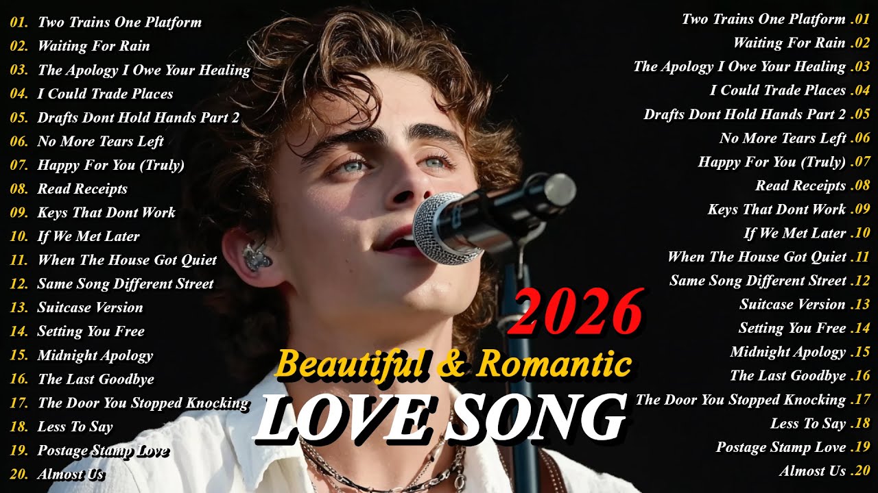 Beautiful & Romantic Love Songs 2026 🎵 | Easy Listening & Emotional Balalds | Best of Love Songs