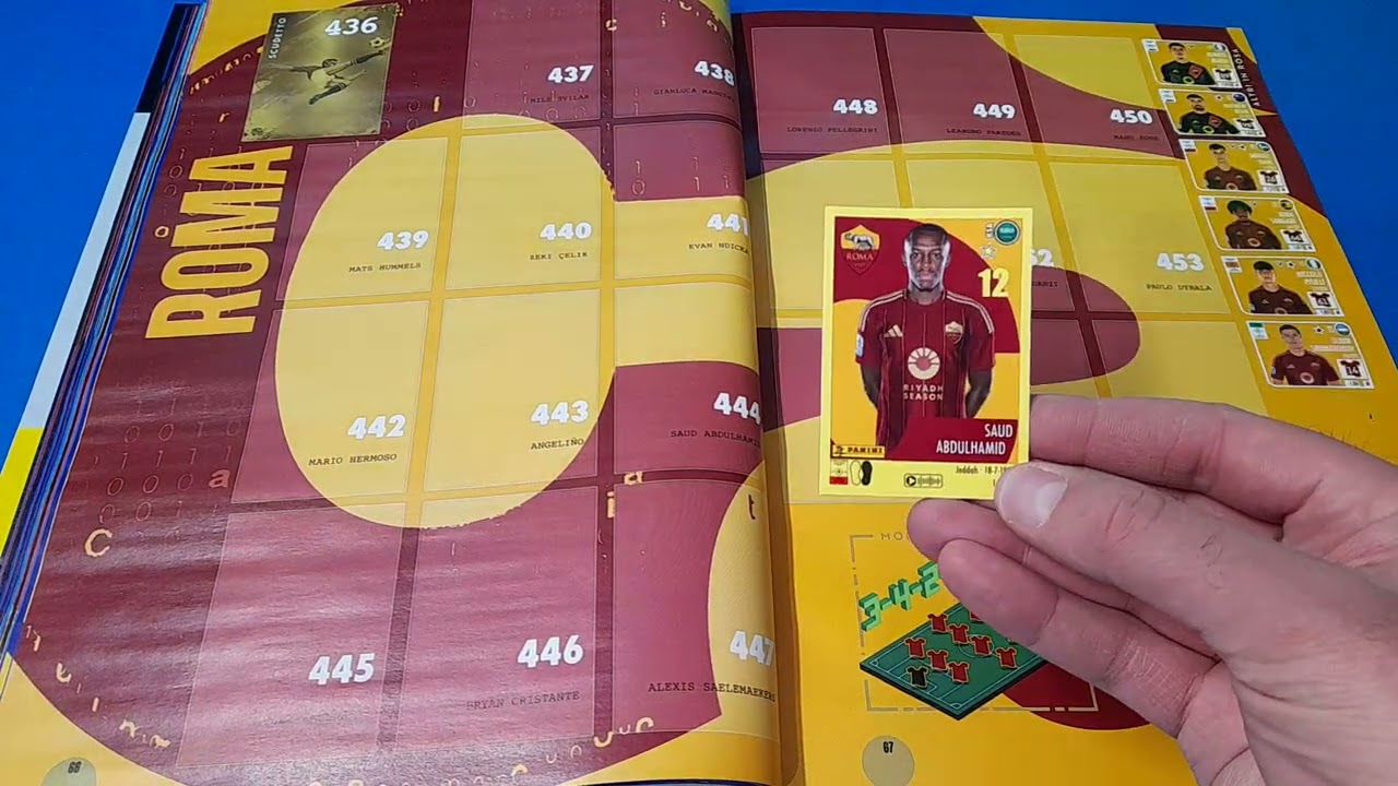 Come promesso ecco il Ce l'ho mi manca Calciatori 2024 2025 Panini