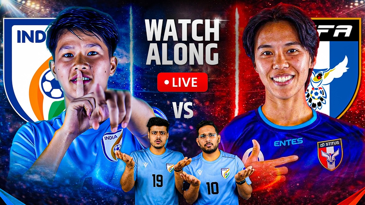 INDIA vs CHINESE TAIPEI Live  | AFC Women's Asian Cup 2026 | IMPOSSIBLE FIFA World Cup DREAM