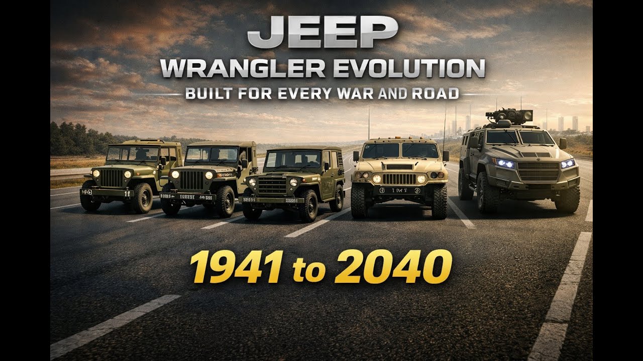 Military Vehicle Evolution: Willys MB to Futuristic Combat Jeeps