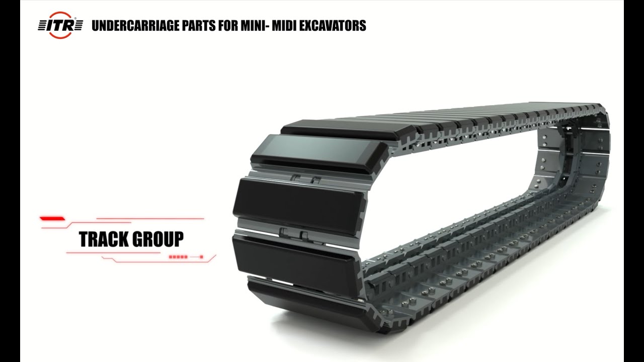 ITR Undercarriage Parts for Mini&Midi Excavators