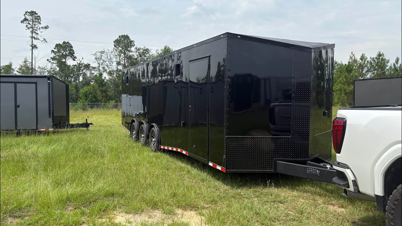 2026 Rock Solid Cargo 8.5x28 TTA Race Car Trailer