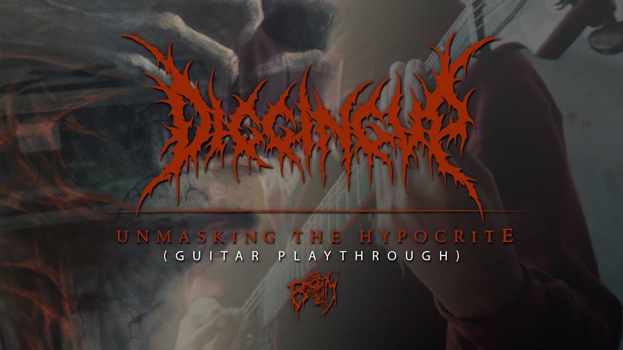DIGGING UP - Unmasking The Hypocrite (Guitar Playthrough) | BRUTAL MIND