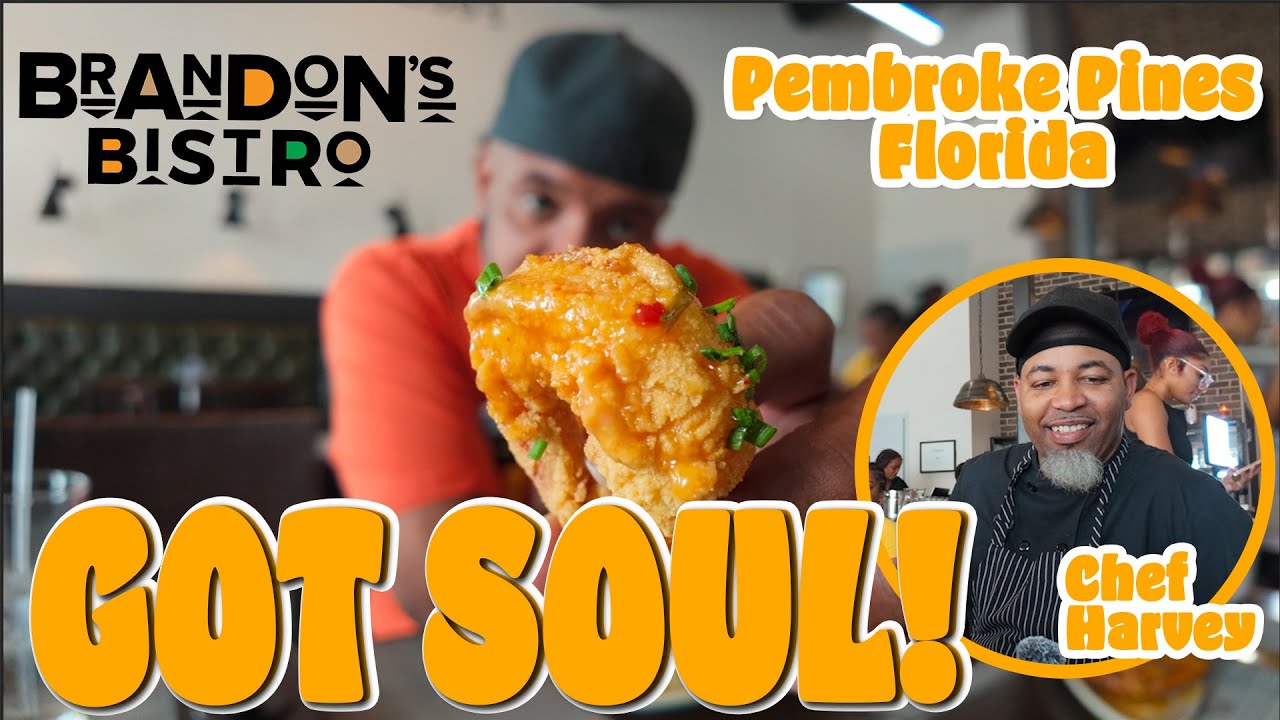 Best Black Owned Soul Food in Miami - Brandon's Bistro A Must Try? | Urban Eats TV in Miami Florida