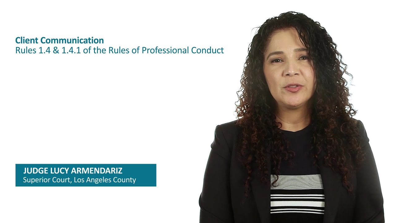 Learning and Training Video for The Legal Community of California