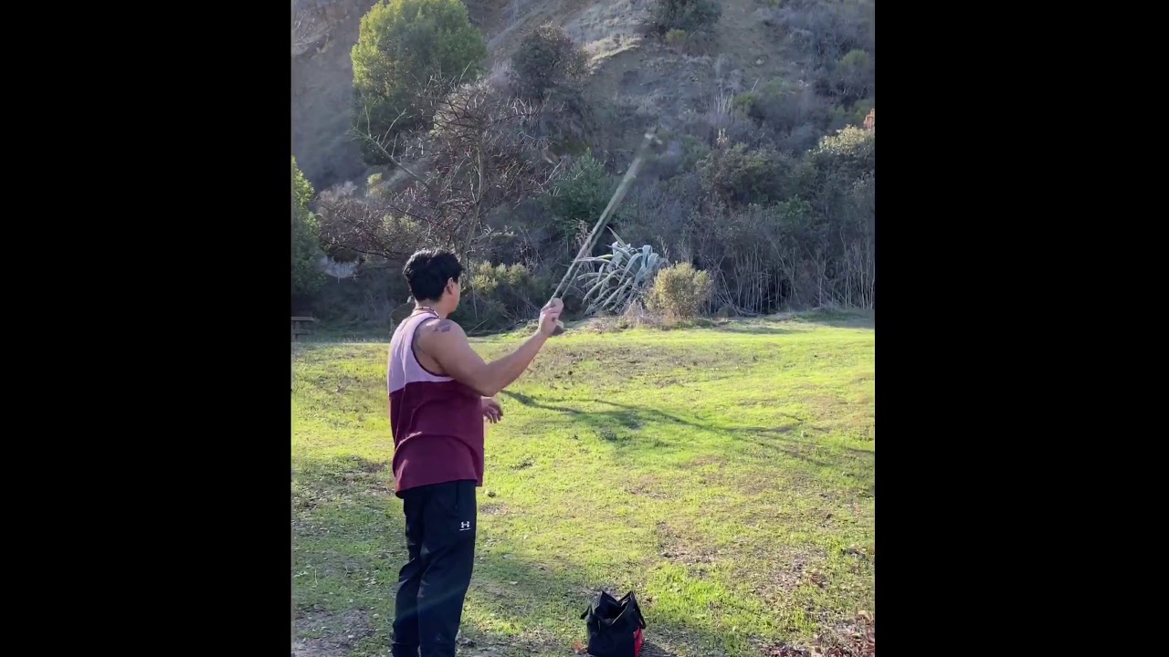 sling vs watermelon (25 meters)