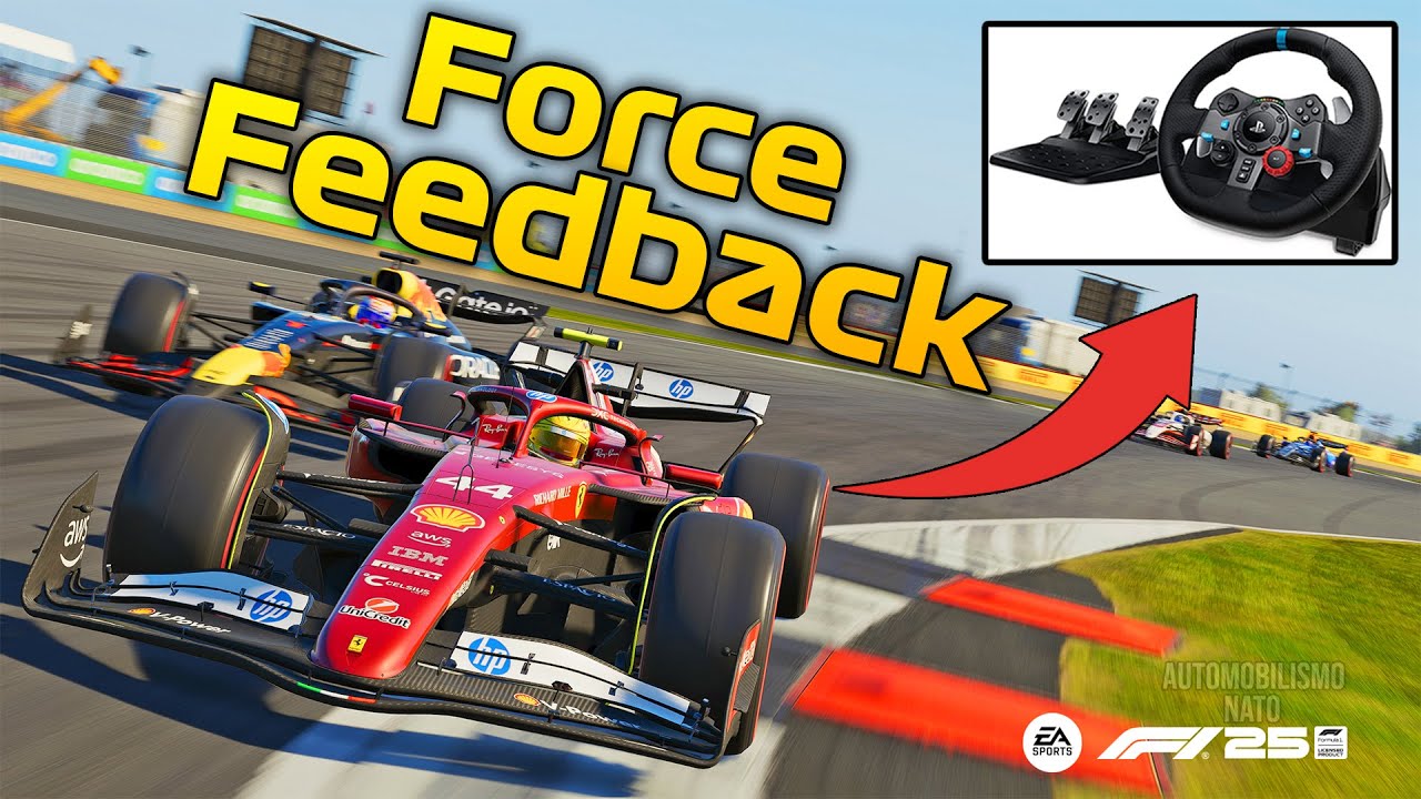 Force Feedback Completo no F1 25 - Tutorial de como Configurar Volantes (G27, G29, G920, G923)
