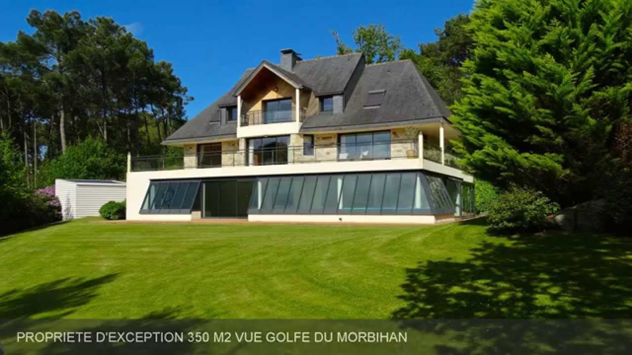 VENTE PROPRIETE D'EXCEPTION 350 M2 VUE GOLFE DU MORBIHAN