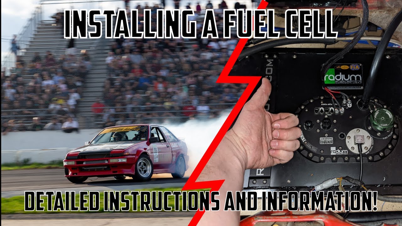 HOW TO INSTALL a RACE CAR FUEL CELL!