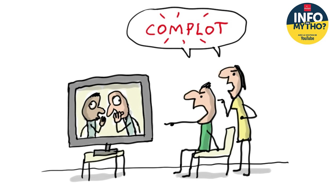 C'est quoi une théorie du complot ? / 1jour1question / Info ou Mytho