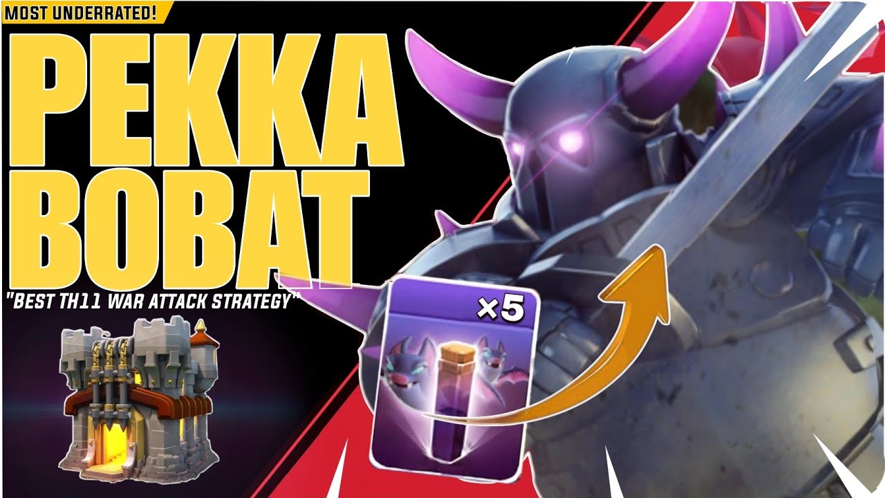 TH11 ''Pekka Bobat'' Most powerful Strategy | Th11 Best War Attack Strategy