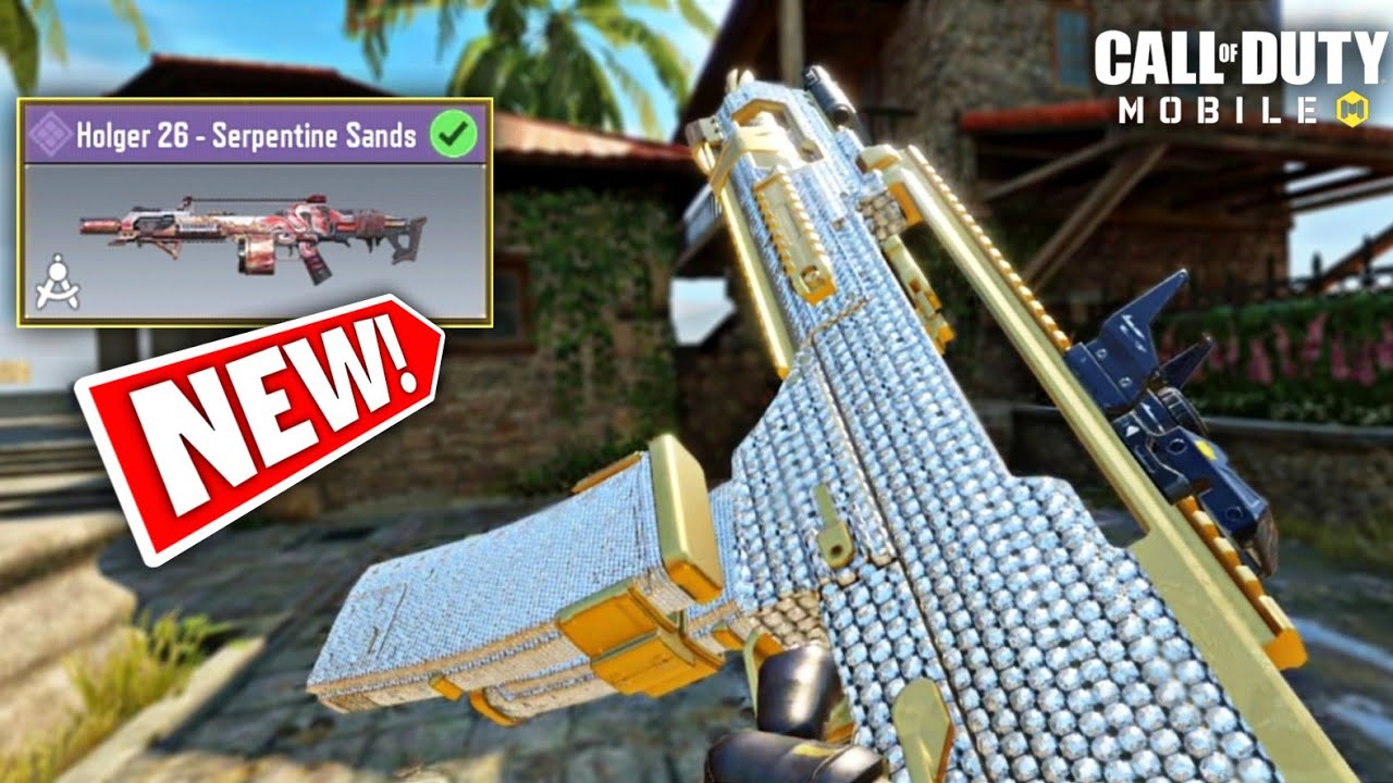 *NEW* Holger 26 Serpentine Sands Gunsmith with Fast ADS and No RECOIL | Season 4 CODM