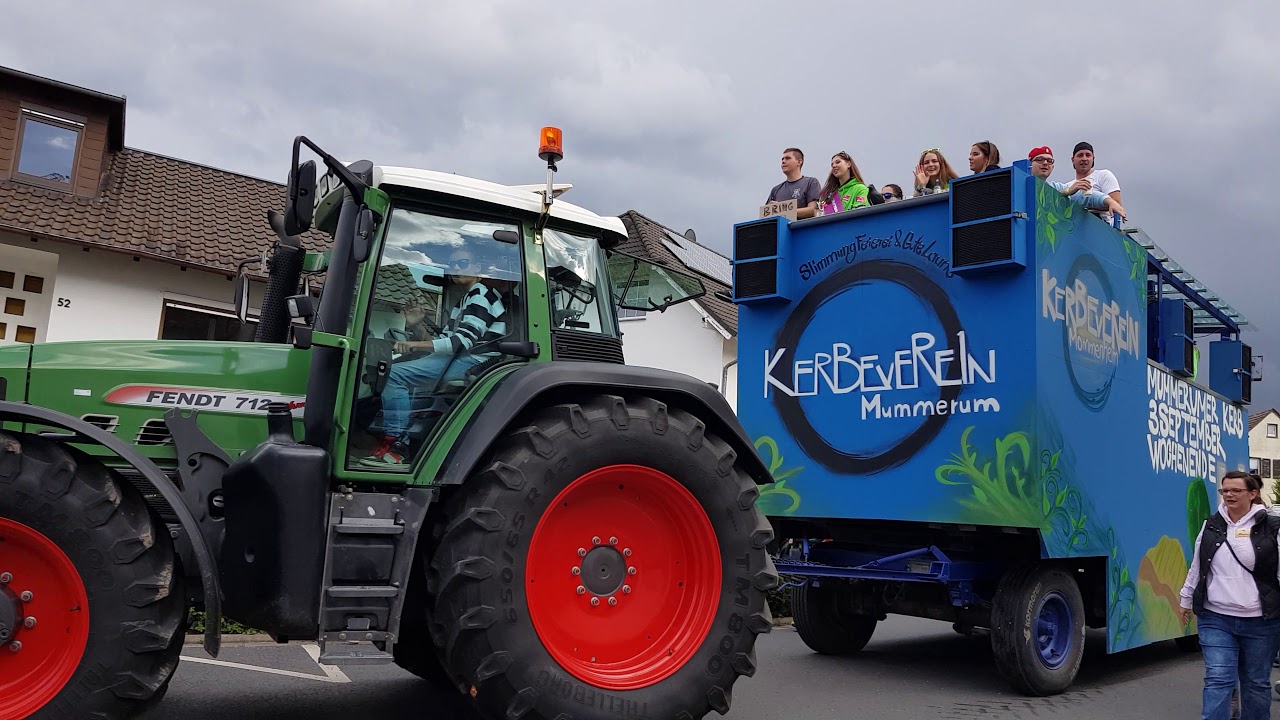 Kerbeumzug in Mommenheim 2017