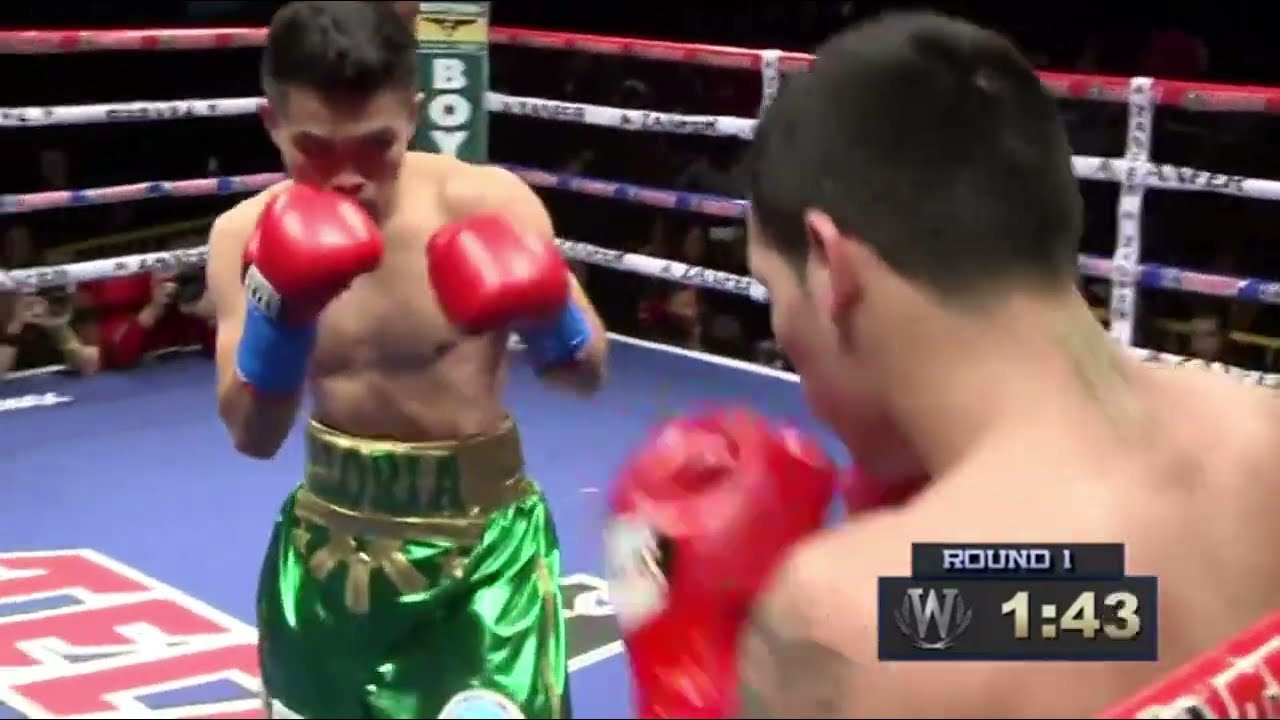 Brian Viloria vs Hernan 'Tyson' Marquez  *WBO 112lb title* [17-11-2012] #boxing #hawaii #mexico
