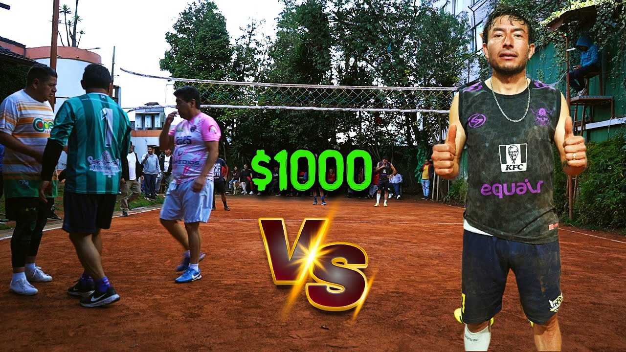 “🔥 Huevito vs Quichi en la Granda – ¡$1000 en juego y cada punto fue de infarto! 😱🏐”