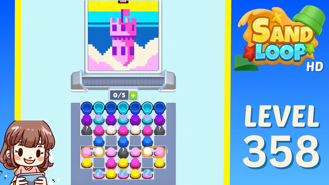 Sand Loop Level 358 Solution Walkthrough