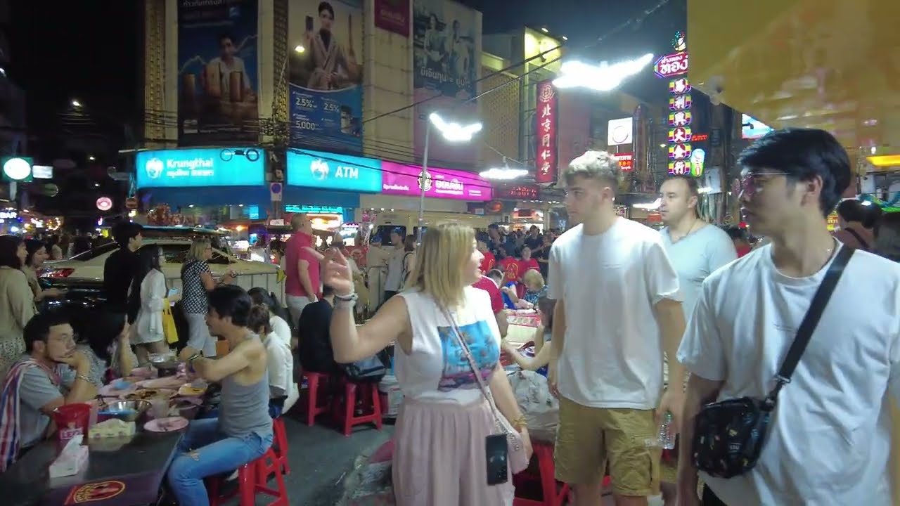 [4K] 2026 Chinatown in Bangkok #Nightlife