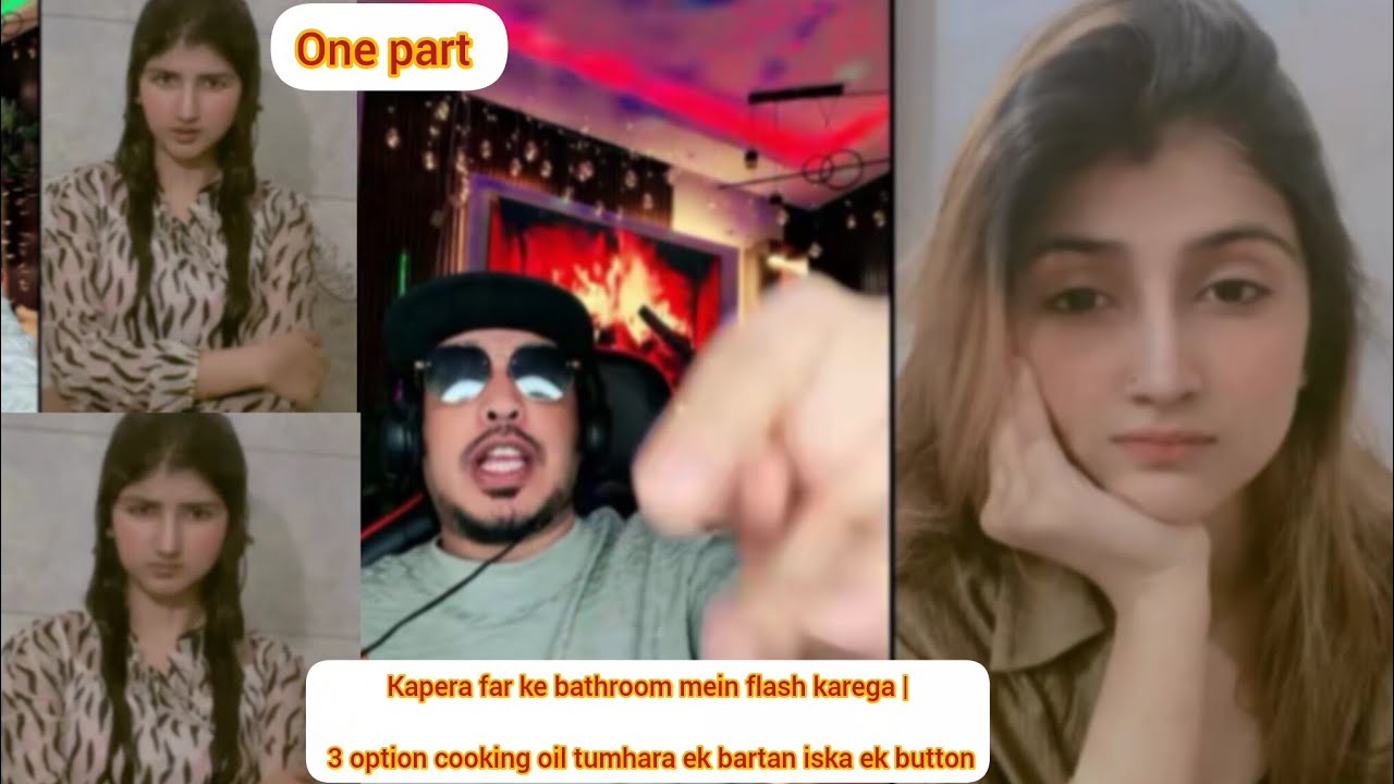 Kapera far ke bathroom mein flash karega | 3 option cooking oil tumhara ek bartan iska ek button