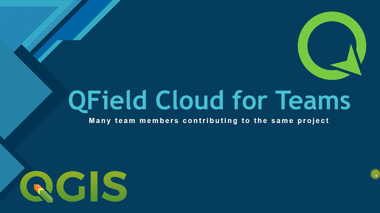 Настроили облачную платформу Qfield для сбора данных многими членами команды #qfield #cloud #qgis...