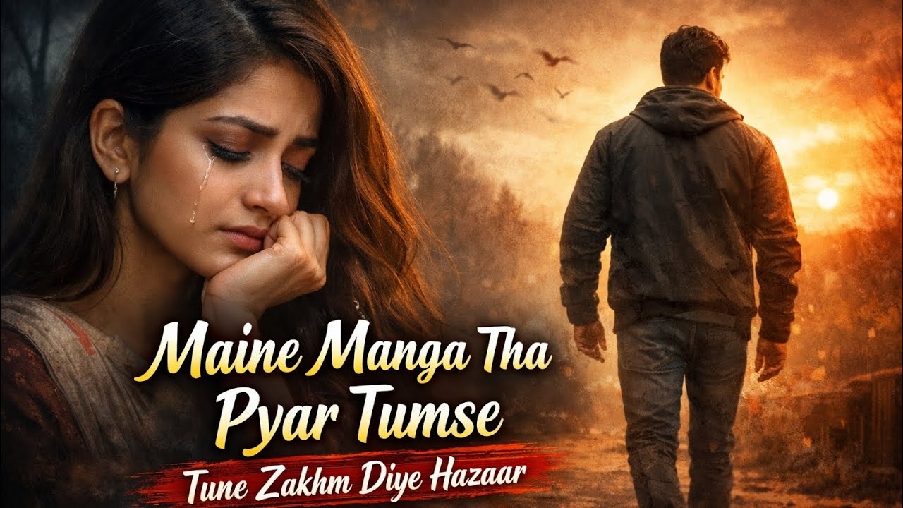 Maine Manga Tha Pyar Tumse | Dard Bhara Hindi Sad Song | AI Generated Original Song