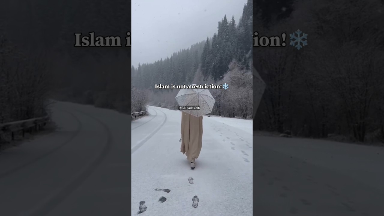 islam is not a restriction? #youtubeshorts #shortsfeed #islam #islamic #islamicshorts #allah