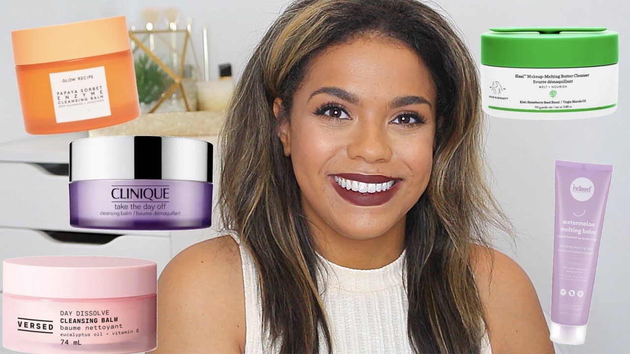 Best Cleansing Balms for All Skin Types! Remove All Your Makeup!