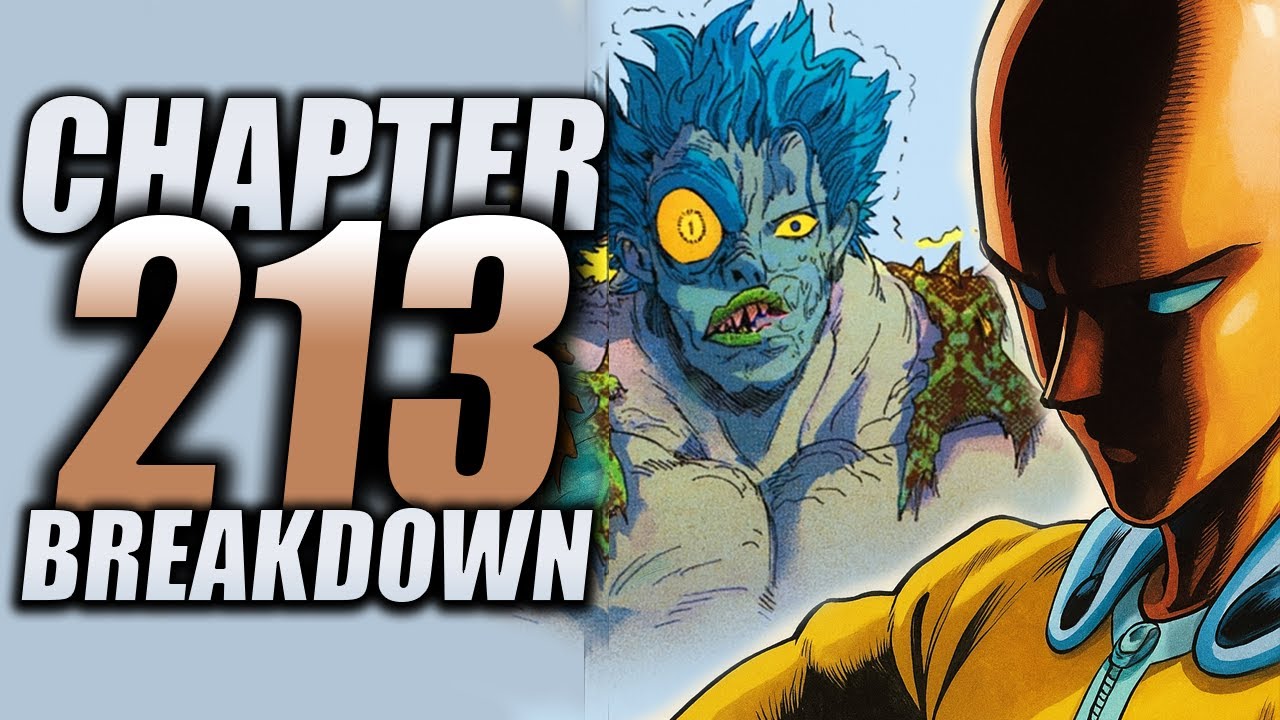 SAITAMA CONFRONTS MONSTER AMAI MASK / One Punch Man Chapter 217