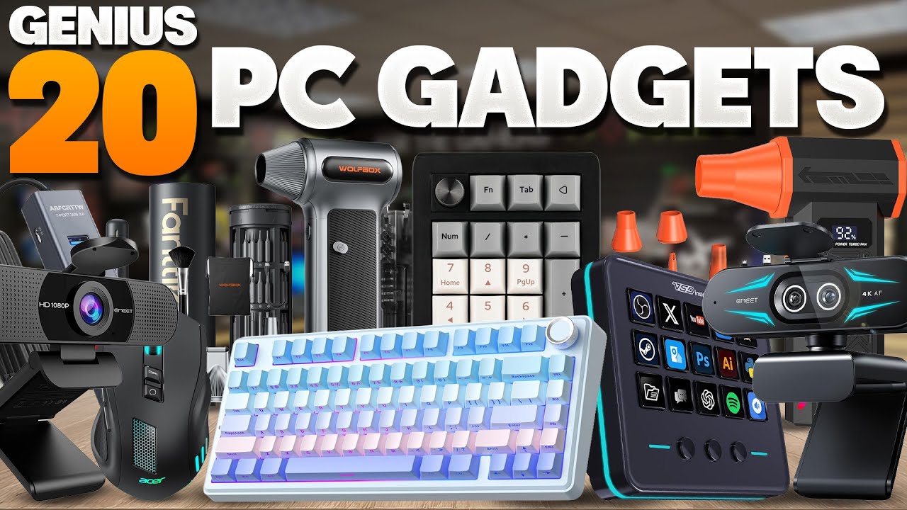 20 Genius PC Gadgets On Amazon You Can&rsquo;t Miss in 2026!