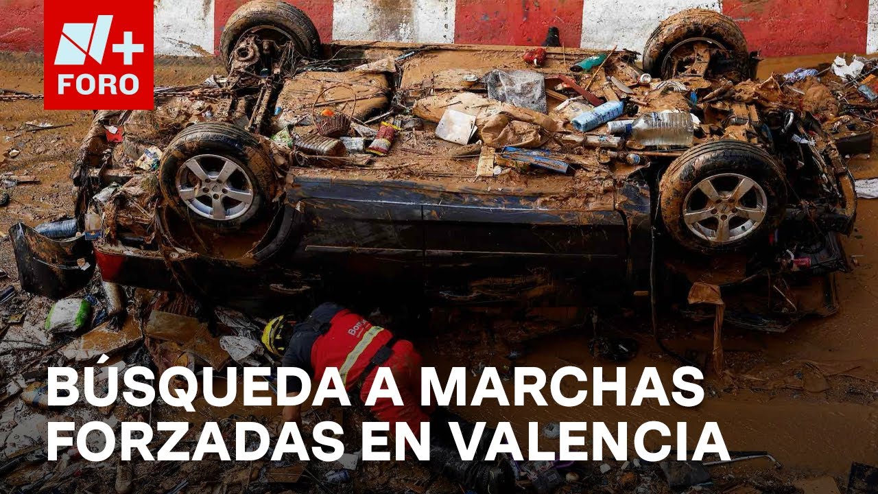 Rescatistas intensifican búsqueda de desaparecidos en Valencia, España - Sábados de N+ FORO