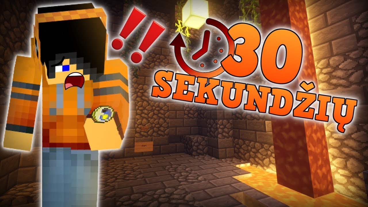 30 SEKUNDŽIŲ! O.o