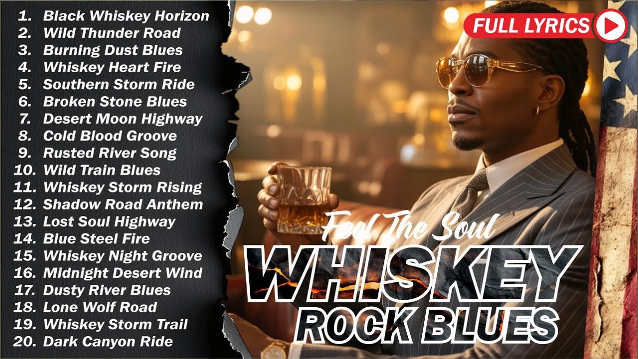 Whiskey Blues Music - THE BEST OF WHISKEY BLUES - Best Blues Songs Of All Time Relaxing Blues #rock