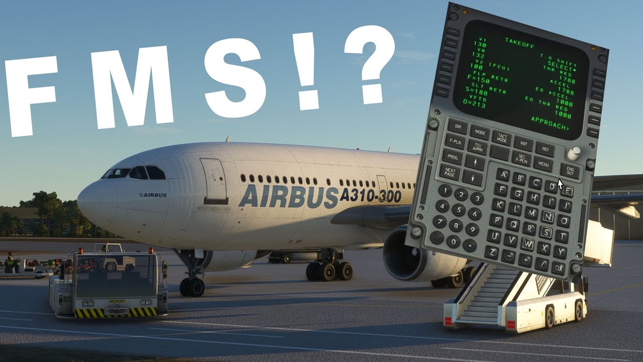 Te enseño a cargar el FMS del A310 de INIBUILDS | PILOTO REAL AIRBUS