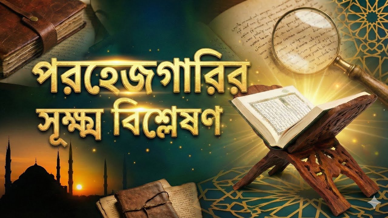 পরহেজগারির সূক্ষ্ম বিশ্লেষণ | প্রকৃত পরহেজগারি কী? | Bangla Islamic Bayan #islamicvideo 