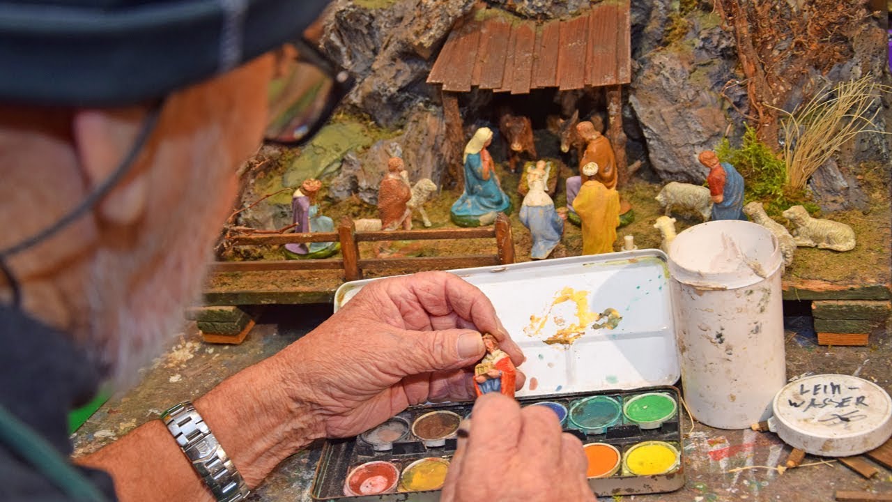 Krippenbaumeister aus Leidenschaft