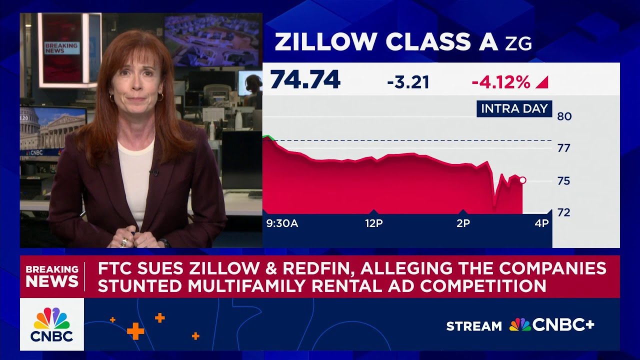 FTC sues Zillow and Redfin alleging the companies stunted multifamily rental ad competition