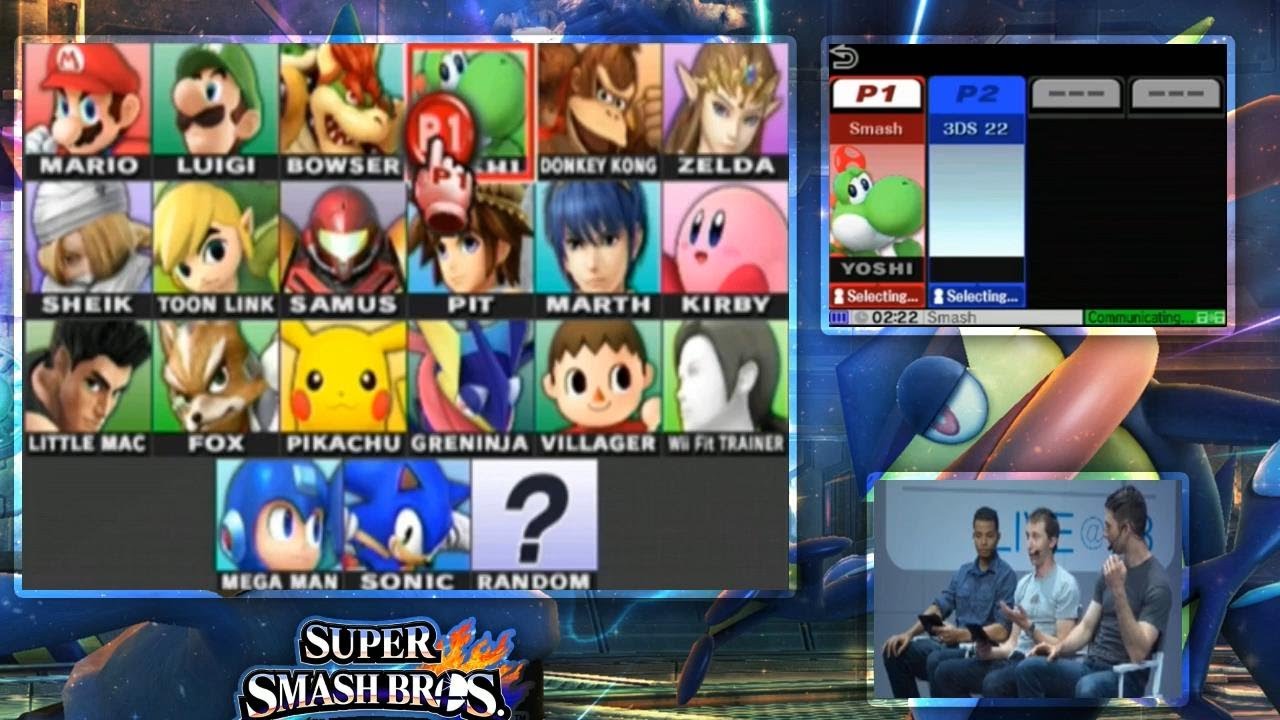 Super Smash Bros 3DS In-Depth Demo Part 2 (Final) Nintendo Treehouse @ E3!