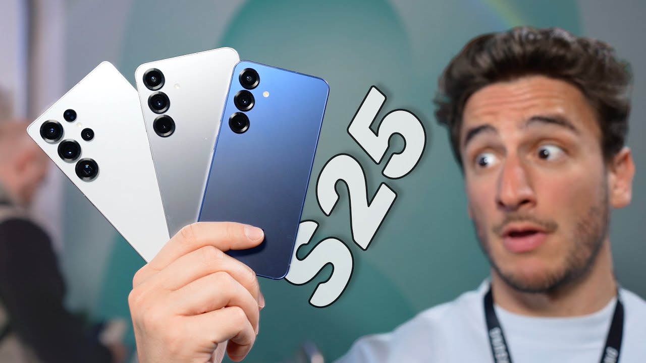 Samsung Galaxy S25 - Je les ai pris en main en avant-première !
