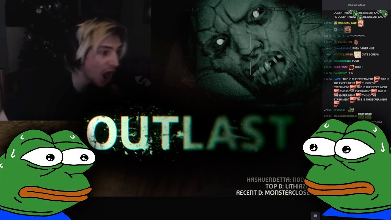 xQc Plays OUTLAST with chat | Part 1