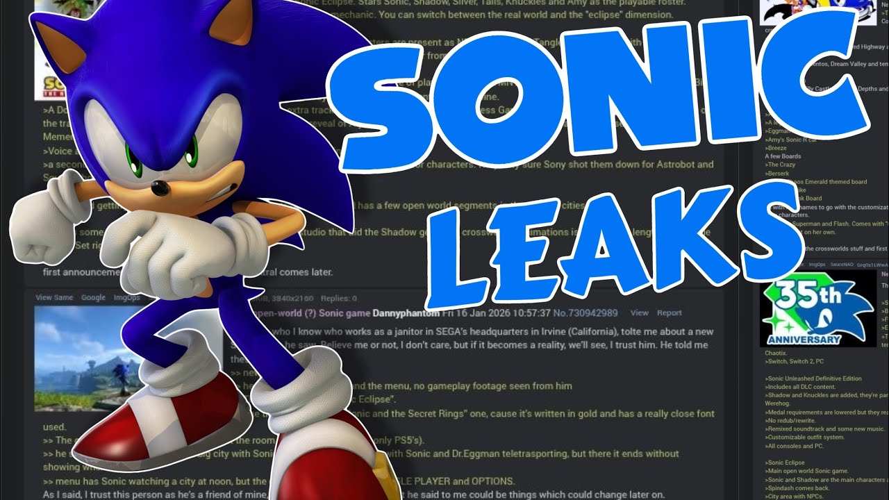 New sonic leaks 