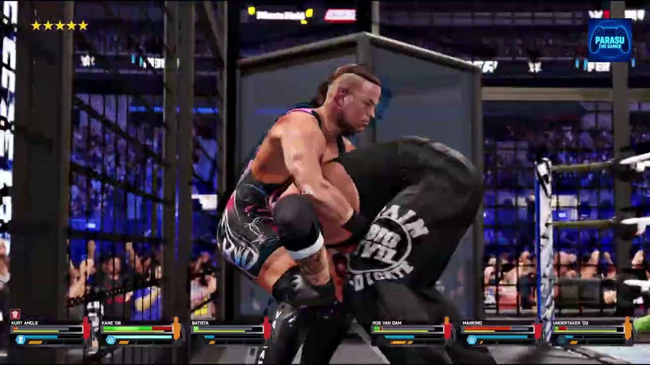 UNDERTAKER VS KURT ANGLE VS KANE VS RVD VS MANKIND VS BATISTA