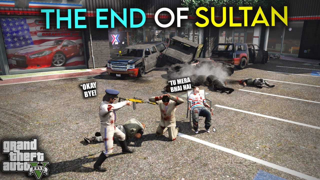 THE END OF SULTAN - Rescuing Jimmy | #102 | GTA 5 Mods | Urdu | HXB