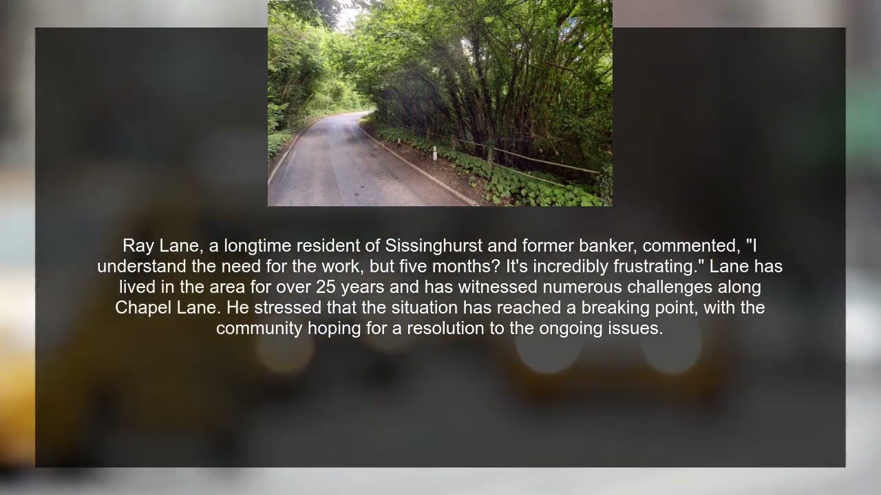 Villagers express frustration with frequent road closures.