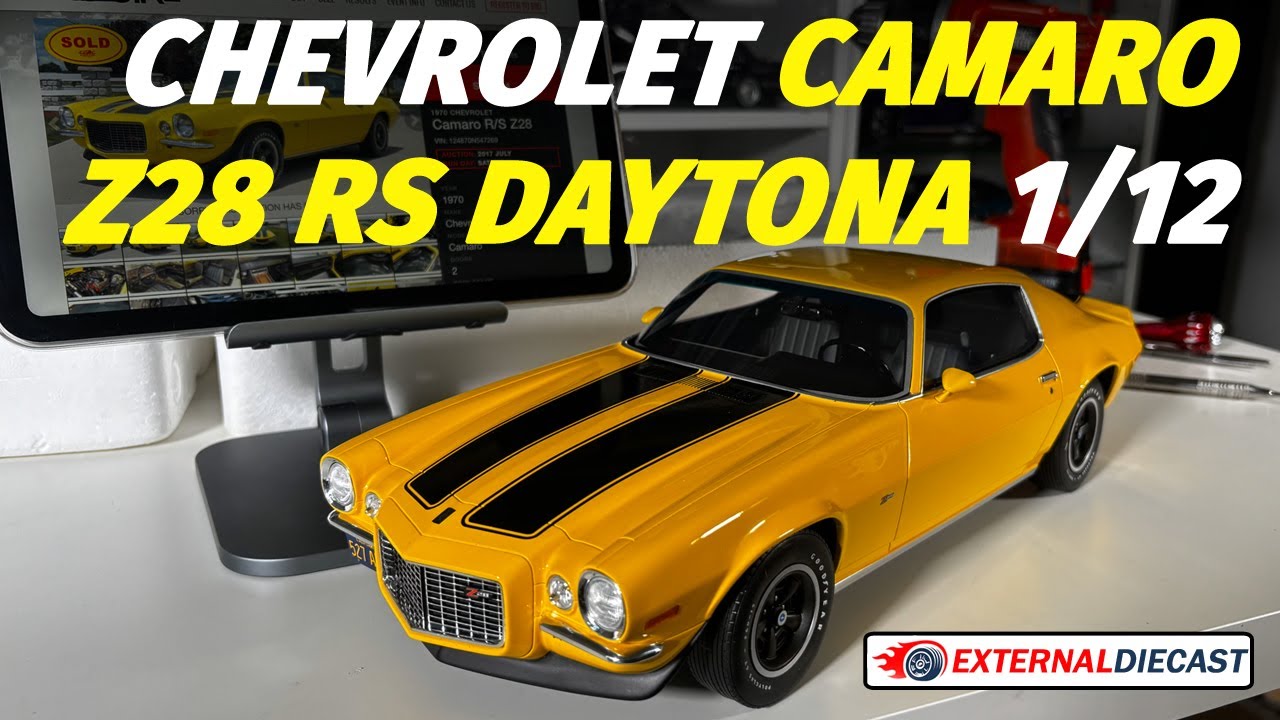 Unboxing: 1:12 Chevrolet Camaro Z28 RS Daytona Yellow 984 G085