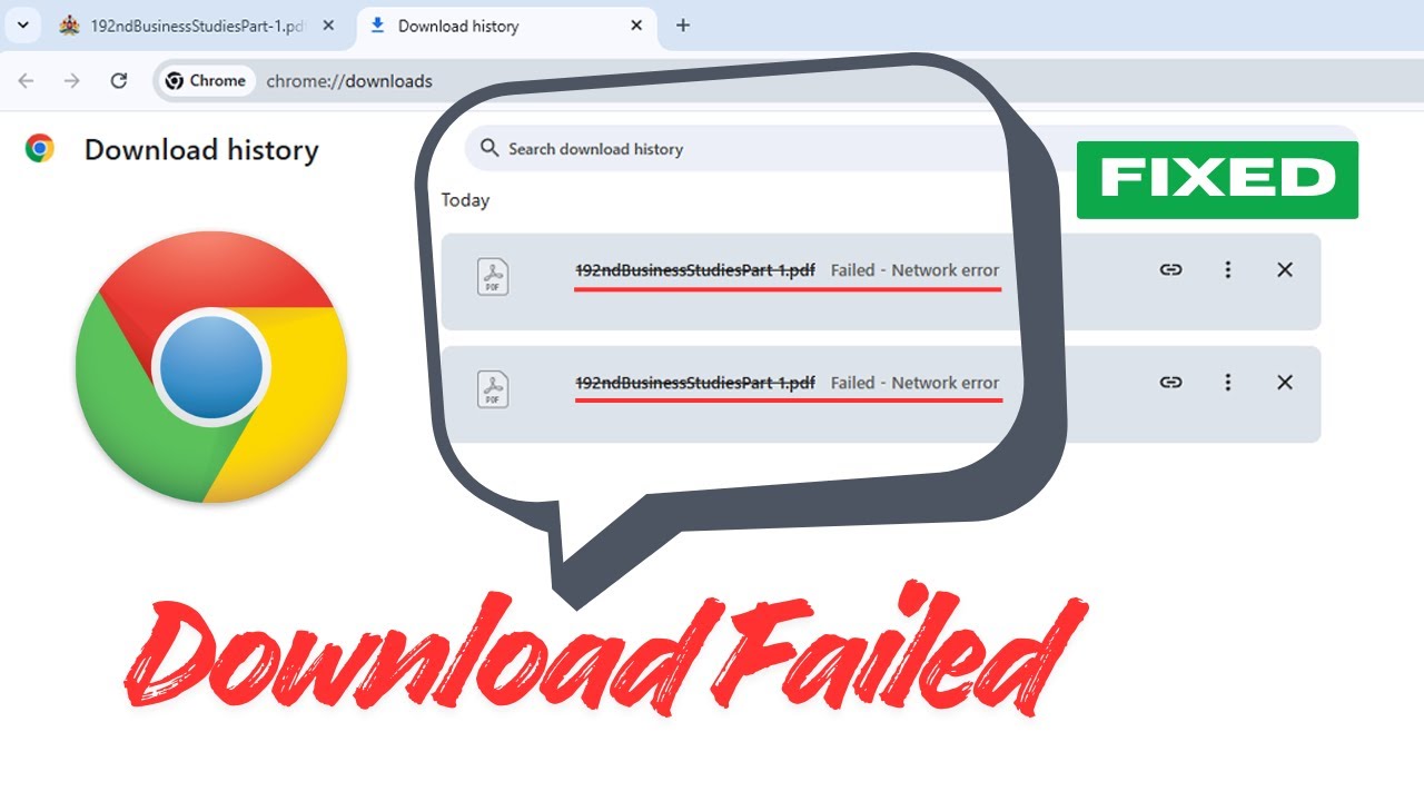 Исправление сетевой ошибки &laquo;Сбой загрузки Google Chrome&raquo;