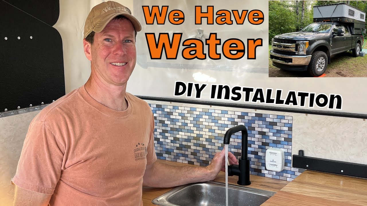 Plumbing: Four Wheel Camper Shell Buildout #10