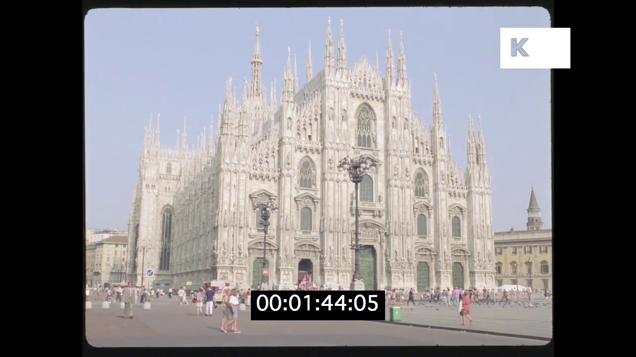 Milan 1980s, Streets and Station, 35mm